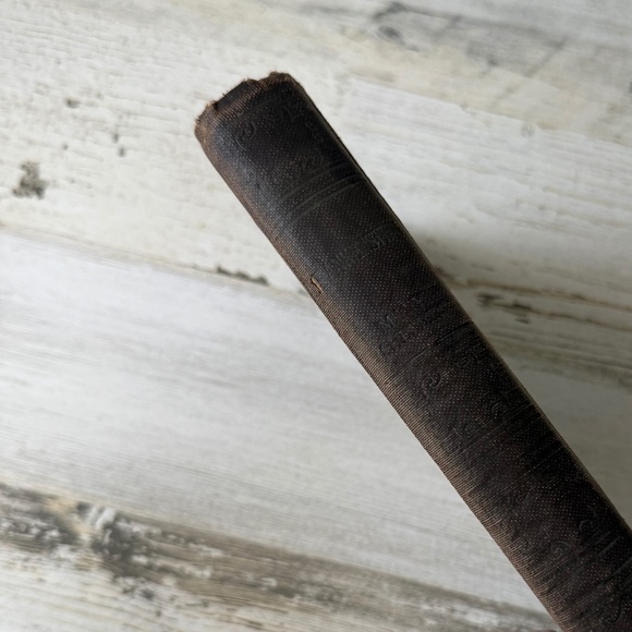 Antique Brown Frankenstein or The Modern Prometheus Hardcover Book Mary Shelley - Picture 6 of 14